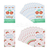 20Pcs 2 Colors Rectangle PET Resealable Packaging Bags ABAG-TA0001-33A-2