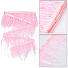 Ostrich Feather Tassel Ribbon DIY-GF0008-68A-6