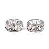 304 Stainless Steel Rhinestone Spacer Beads LS-STAS-P444-01B-P-1