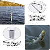 Brass Fishing Snaps Swivels DIY-FH0005-18-4