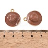 304 Stainless Steel Enamel Pendants STAS-L316-15G-3
