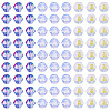 3 Bags 3 Colors Transparent Colours Glass Seed Beads GLAA-TA0003-68-2