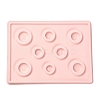 8 Sizes Flocking Plastic Rectangle Bracelet Design Board TOOL-D052-02-A-2