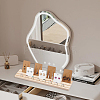 3-Slot Wood Earring Display Cards Stands LS-ODIS-WH0070-01-6