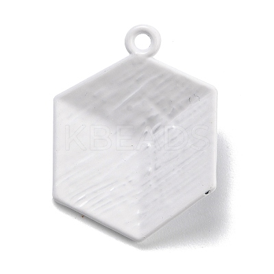 Spray Painted Alloy Pendants ENAM-I052-01-1