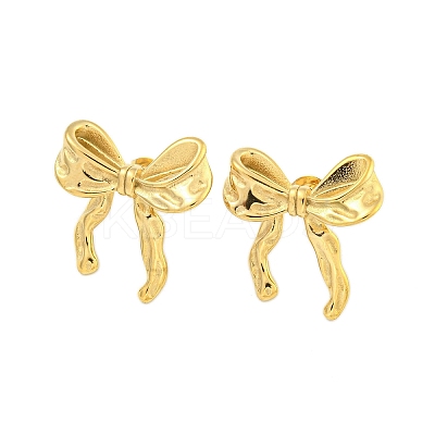 Ion Plating(IP) 304 Stainless Steel Stud Earrings LS-EJEW-S223-03G-02-1