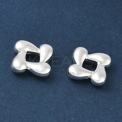 Brass European Beads KK-CBAFC6C-04S-1