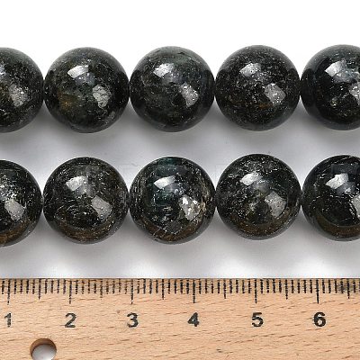 Natural Green Kyanite Beads Strands G-H335-B02-14mm-AB-1