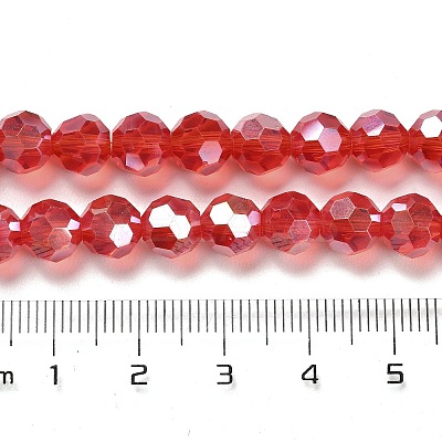 Transparent Glass Beads EGLA-A035-T8mm-B01-1