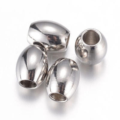 Tarnish Resistant 304 Stainless Steel Spacer Beads LS-STAS-P100-33P-1