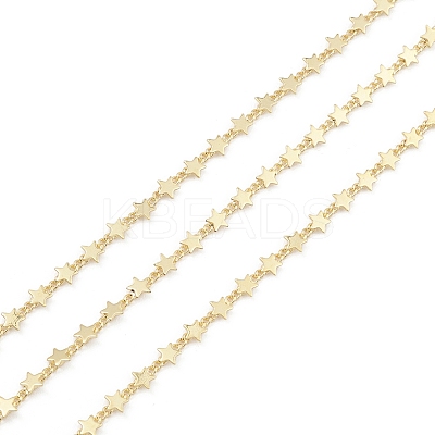 Brass Star Link Chains CHC-M025-21G-1