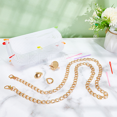 DIY Purse Knitting Making Kits DIY-WH0453-98C-1
