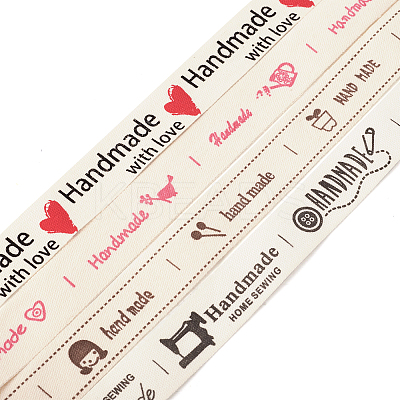 Cartoon Printed Cotton Ribbon OCOR-TA0001-33-1