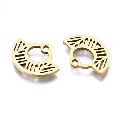 201 Stainless Steel Charms STAS-Q240-040G-1