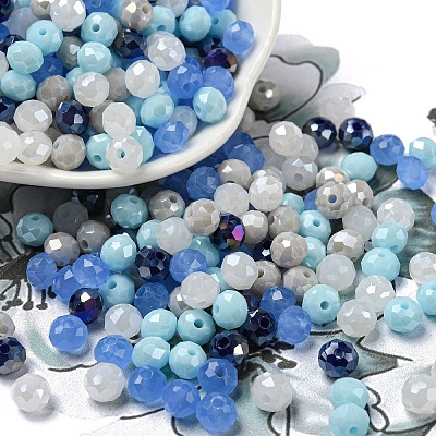 Glass Beads LS-EGLA-A034-SM6mm-40-1