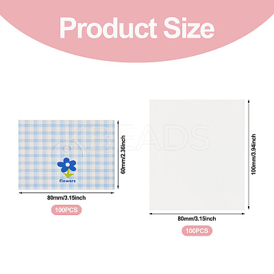 100Pcs Paper Display Card Fashion Jewelry CDIS-TA0001-30-1