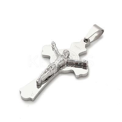 304 Stainless Steel Pendants STAS-Q343-18P-1