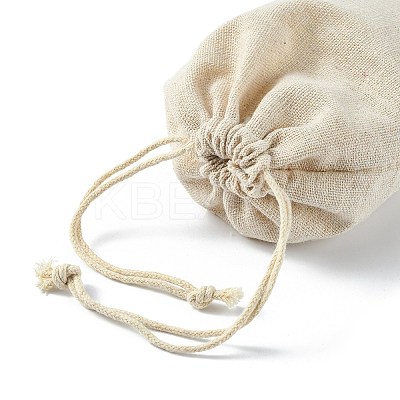 Cotton Packing Pouches Drawstring Bags ABAG-R011-13x18-1