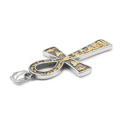 Ion Plating(IP) 304 Stainless Steel Big Pendants STAS-G303-41AS-1