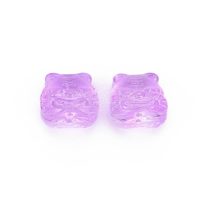 Transparent Glass Beads GLAA-T022-22-D06-1