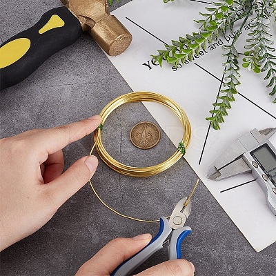 Brass Craft Wire CWIR-WH0007-19D-G-1