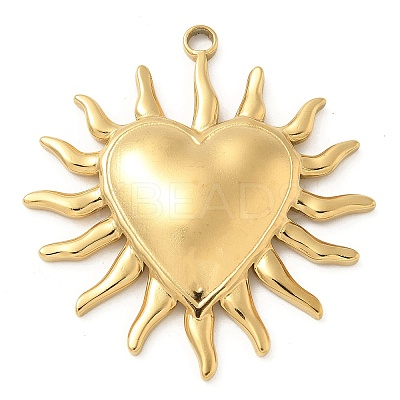 304 Stainless Steel Pendants X-STAS-I322-02G-1