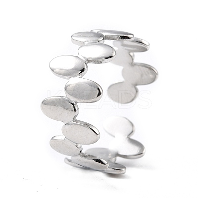 Tarnish Resistant 304 Stainless Steel Finger Rings RJEW-L102-02P-1