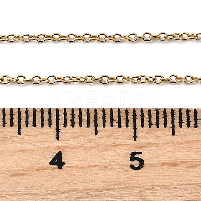 1.2MM 304 Stainless Steel Cable Chain Necklaces PH-NJEW-E122-12G-1