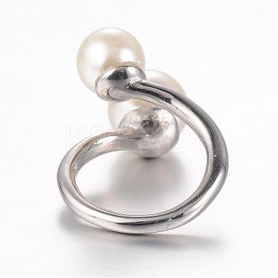 304 Stainless Steel Finger Rings STAS-G067-09P-18mm-1