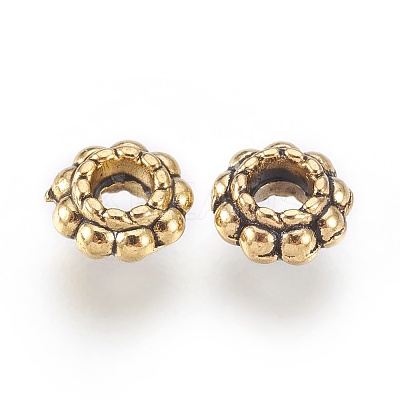 Tibetan Style Alloy Spacer Beads LS-GLF1565Y-NF-1