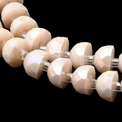 AB Color Plate Glass Beads Strands EGLA-P051-02A-B01-1