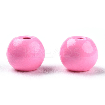 Spray Painted Alloy Beads PALLOY-TAC0044-50B-1