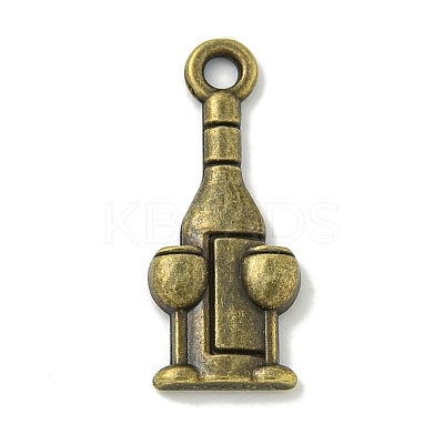 Tibetan Style Alloy Pendants TIBE-I026-6028AB-1