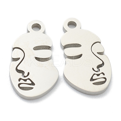 Non-Tarnish 304 Stainless Steel Pendants LS-STAS-P276-01A-P-1