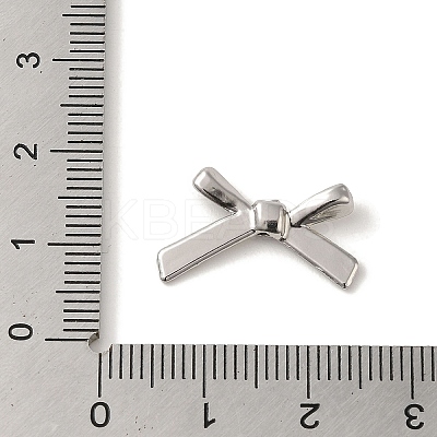 Rack Plating Alloy Beads PALLOY-P304-04A-P-1