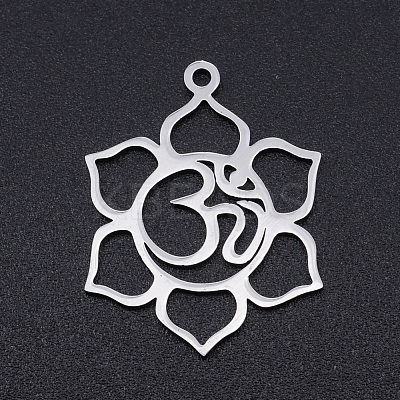 Non-Tarnish 201 Stainless Steel Pendants STAS-T054-JN781-1-1