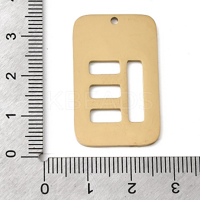 304 Stainless Steel Pendants STAS-D200-01E-G-1