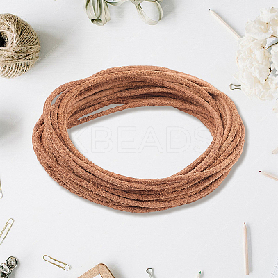 5M DIY Frosted Cowhide Leather Cord OCOR-GF0004-97B-04-1