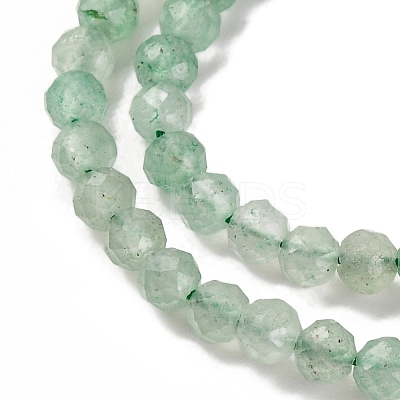 Natural Green Aventurine Beads Strands G-F748-K01-1