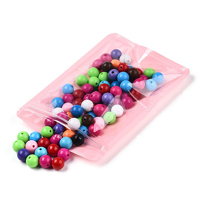 Macaron Color Plastic Yin-yang Resealable Bags OPP-N001-01C-01-1