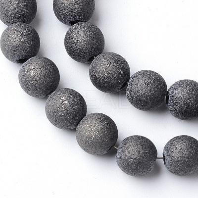 Electroplate Glass Bead Strands LS-EGLA-S134-8mm-02-1