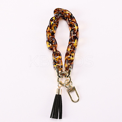 Acrylic Cable Chain Bracelet Pendant Decorations AJEW-WH20020-111H-1