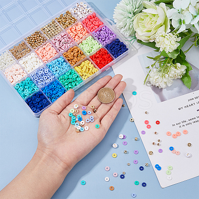 Rainbow Style DIY Jewelry Making Kit DIY-DC0002-72-1