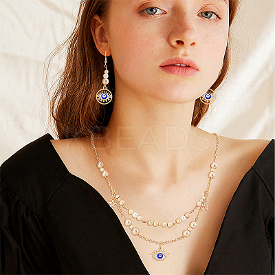 36Pcs 6 Style Rack Plating Alloy Enamel Pendants FIND-HY0001-67-1