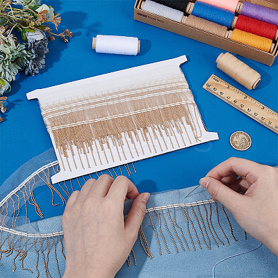 Polyester Lace Trims DIY-WH0671-019A-1