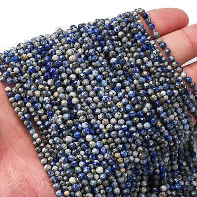 Natural Lapis Lazuli Beads Strands LS-G-RM2025-A24-3mm-1