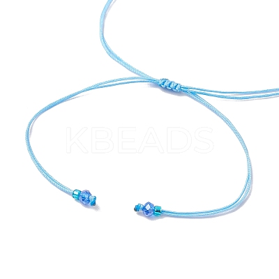 Adjustable Nylon Cord Braided Beads Bracelets BJEW-MZ00168-02-1
