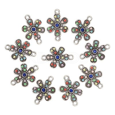 10Pcs Alloy Connector Charms PALLOY-CJ0002-64-1