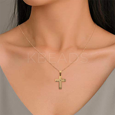 304 Stainless Steel Pendants STAS-CJ0001-123-1