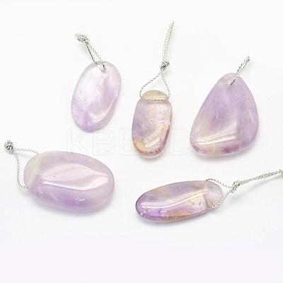Natural Ametrine Pendants G-G694-A-09-1